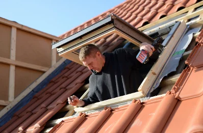 Pose de fenêtres de toit Velux à Augicourt